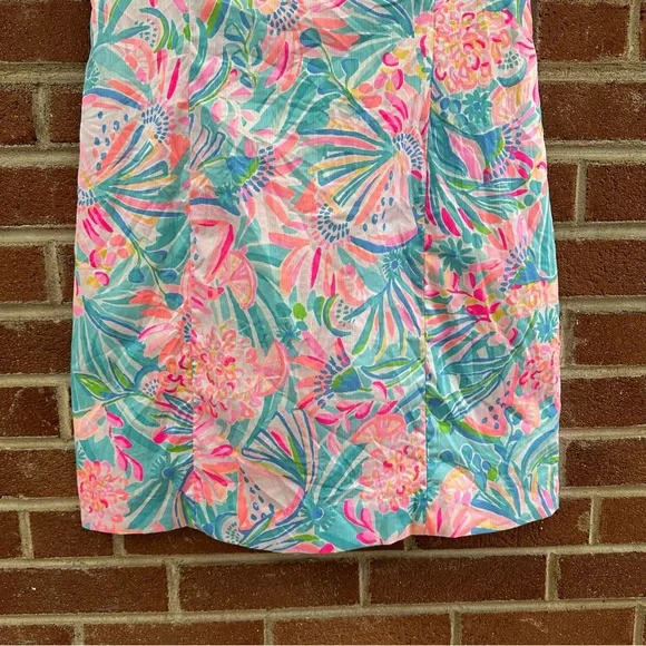 Lilly Pulitzer Pink and Blue Swim Coverup - Picture 6 of 12